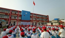 “灾民集中点”再听“书声琅琅” 中国红基会为河南灾区援建学校